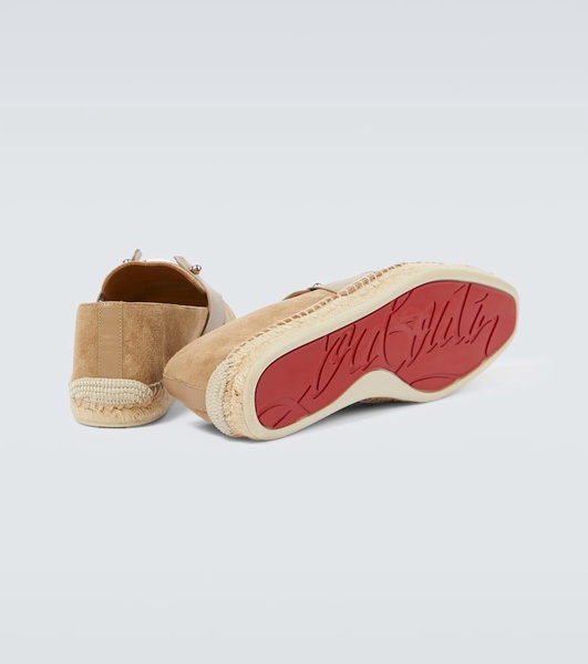 Chambespadrille suede espadrilles