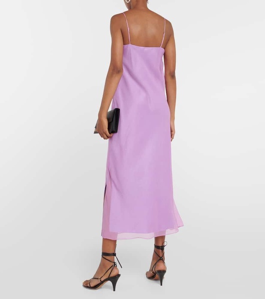 Silk slip dress