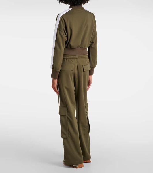 Jersey cargo pants