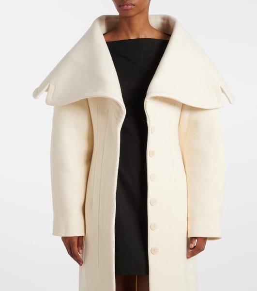 Le Manteau Caruso virgin wool twill coat