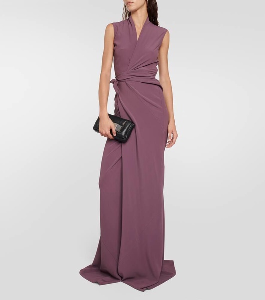 Georgette maxi gown