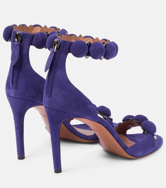 La Bombe 90 suede sandals