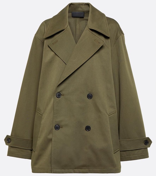 Cade cotton twill trench coat