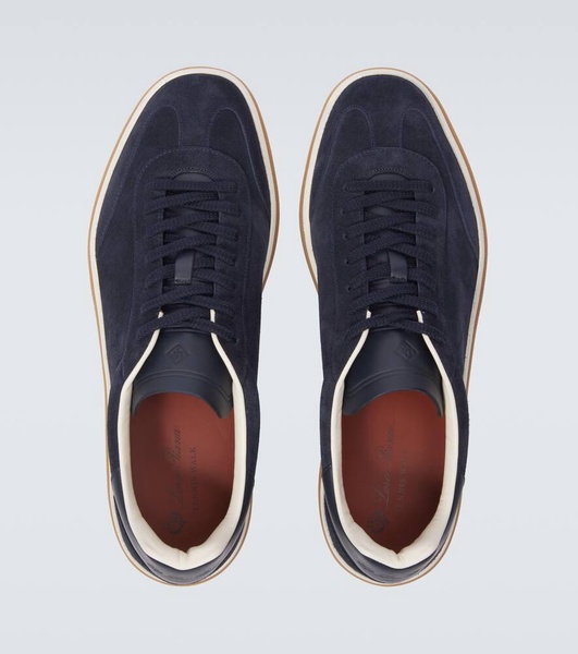 Tennis Walk suede sneakers