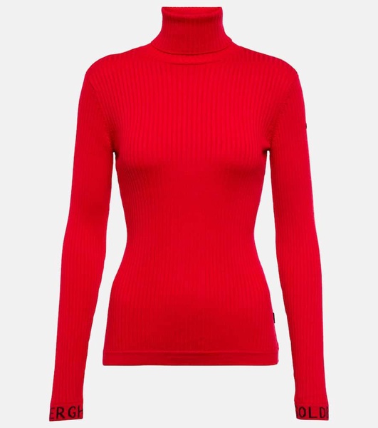 Mira ribbed-knit turtleneck sweater