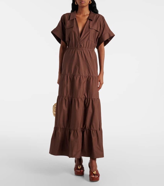 Cotton shirt dress