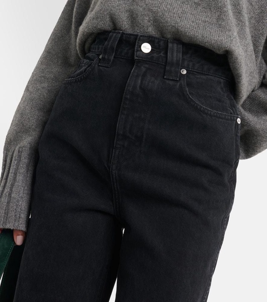 Albi high-rise straight jeans