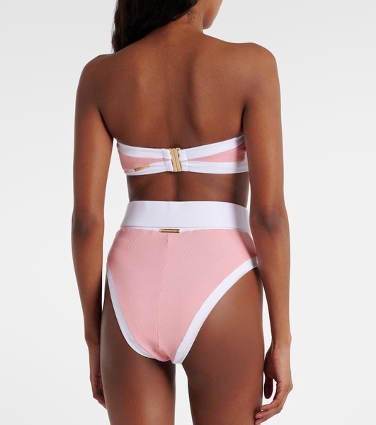 Whitney high-rise bikini bottoms