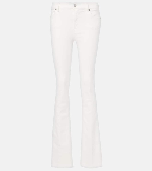 Mid-rise bootcut jeans