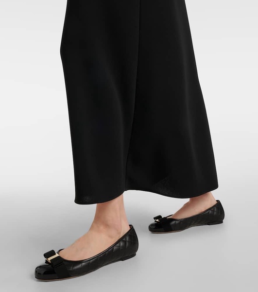 Varina quilted leather ballet flats