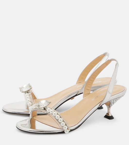 Diamond Of Elizabeth 55 leather sandals