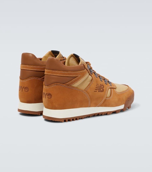 x New Balance leather high-top sneakers