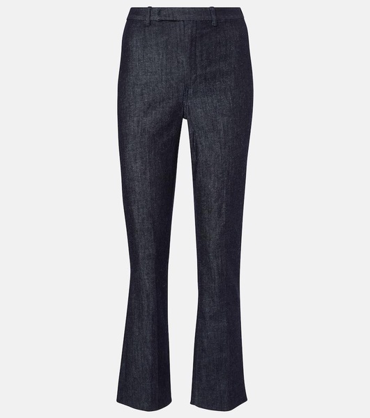 Dahlia cropped flared jeans