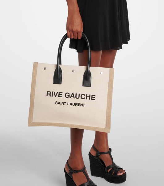 Rive Gauche Small canvas tote bag