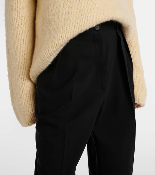 Igor wool-blend wide-leg pants