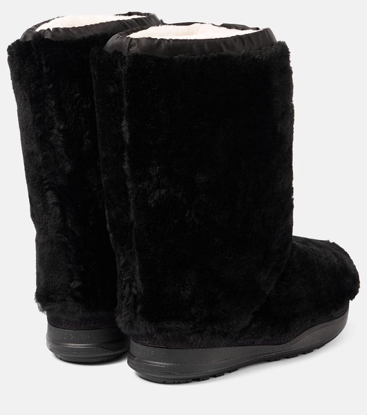 Les Arcs 9 shearling snow boots