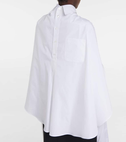 Aleida cotton cape shirt