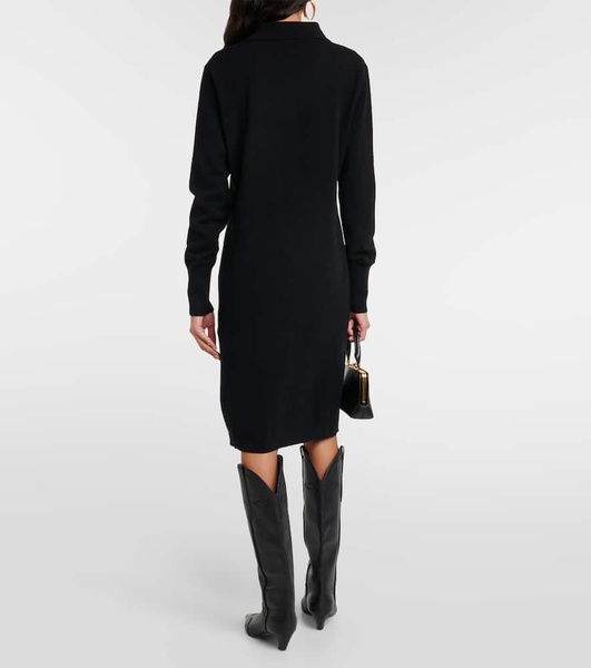 Maisy cashmere shirt dress