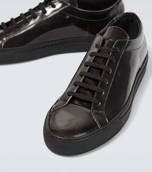 Achilles Fade patent leather sneakers