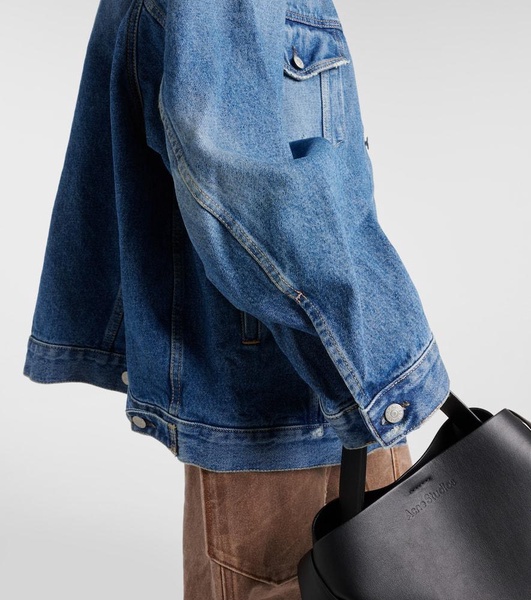 Oversized denim jacket