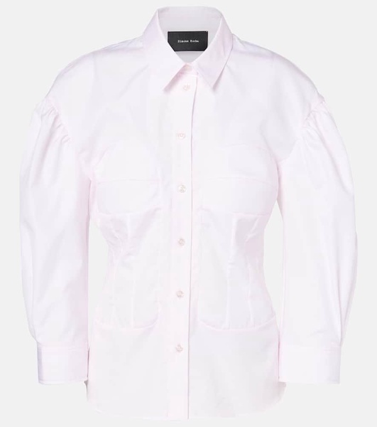 Cotton corset shirt