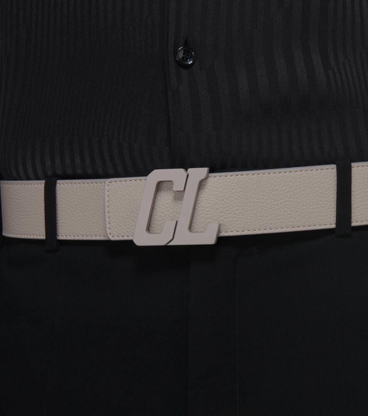 Happy Rui CL Logo leather belt