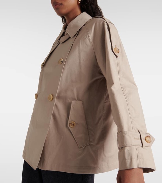 The Cube Dtrench twill trench coat 