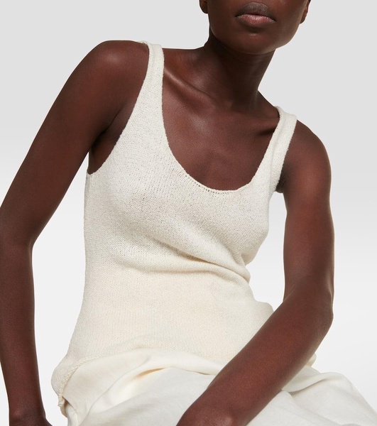 Favana silk tank top