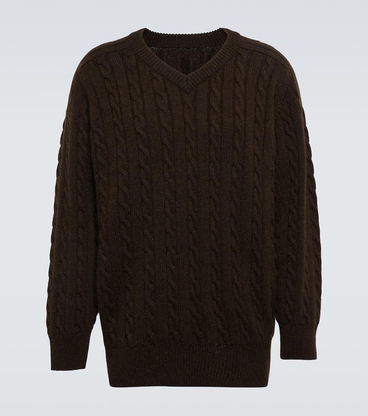 Domas cable-knit cashmere sweater