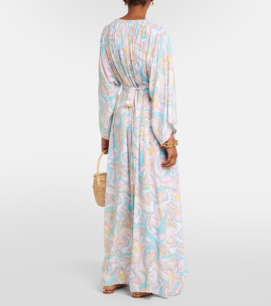 Natalie printed kaftan  