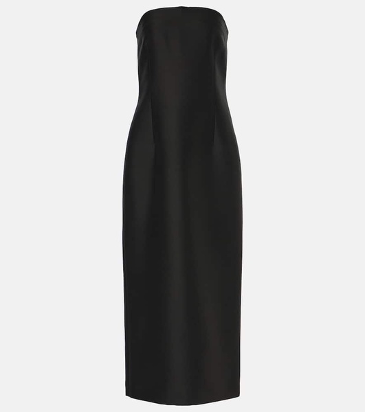 Ward wool and silk maxi dress