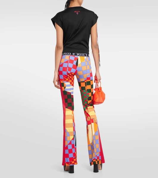 Giardino jersey flared pants