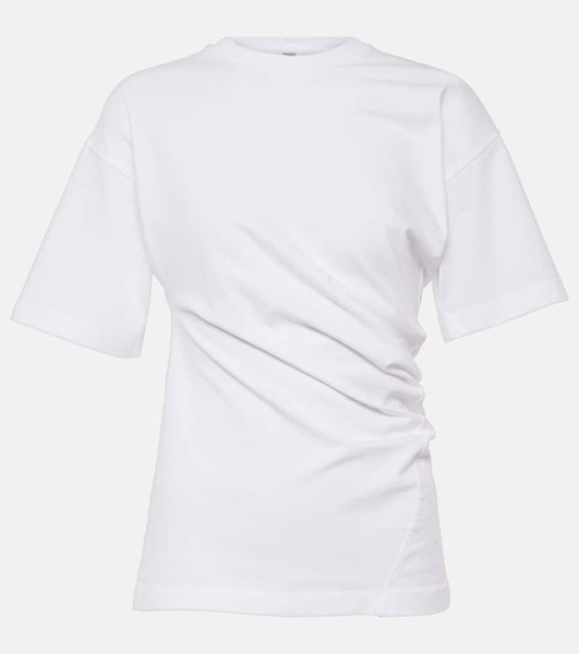 Twisted cotton jersey T-shirt