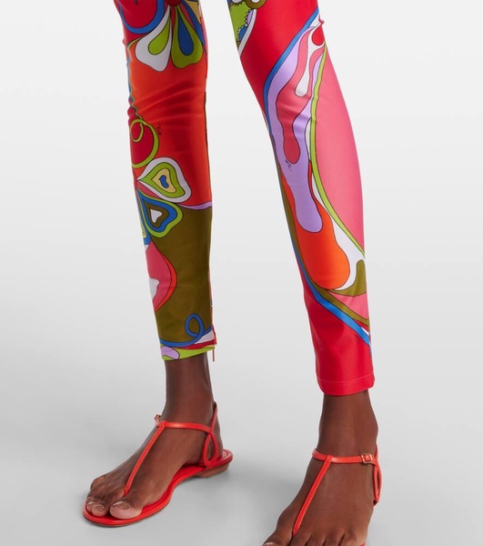 Orchidee printed leggings