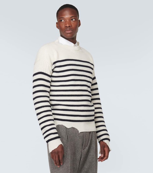 Striped wool sweater