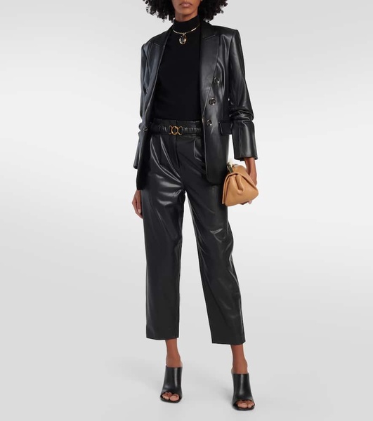 Coolidge faux leather pants