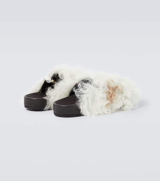 Journey shearling slippers