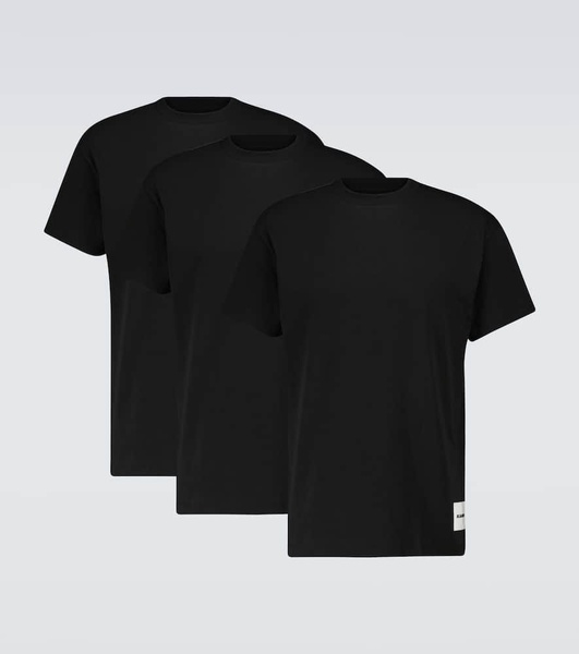 Pack of three cotton T-shirts