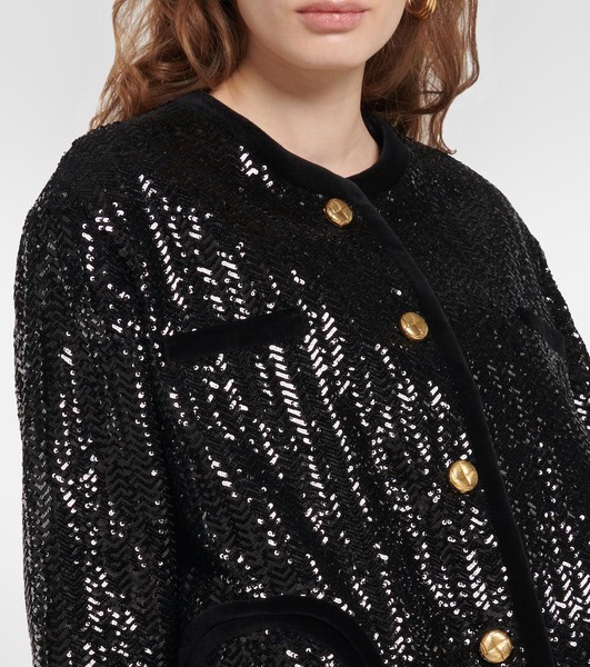 Sequined jacket