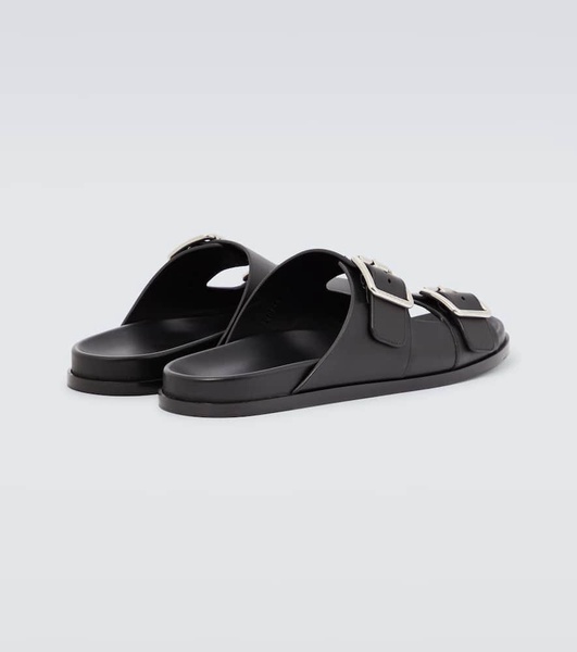 Men's sandal with buckles