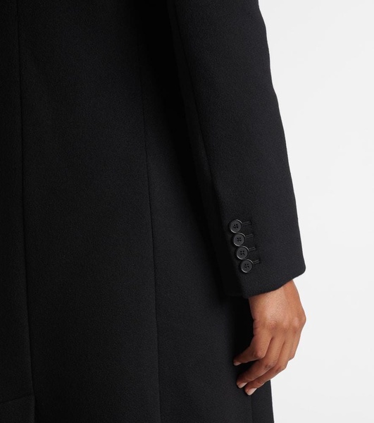 Wool and cashmere coat