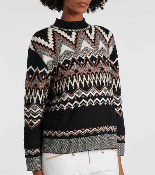 Avena jacquard sweater