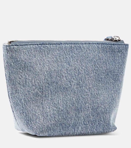 Blue Mini Givenchy Pouch