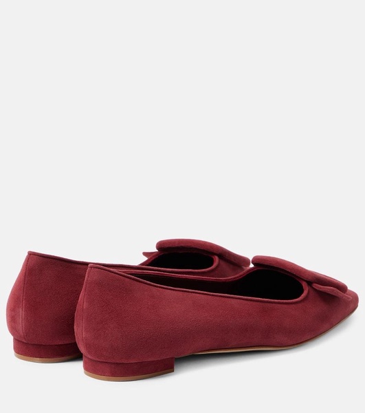 Maysalepumpflat suede ballet flats