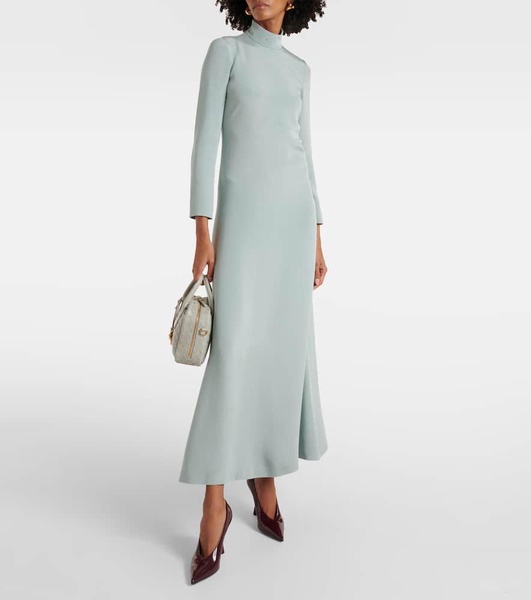 Peggie silk cady gown