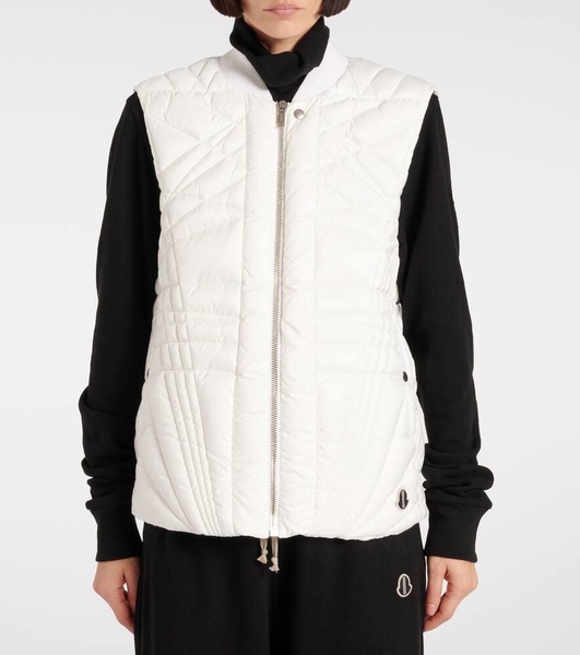 x Rick Owens Megapenta down vest