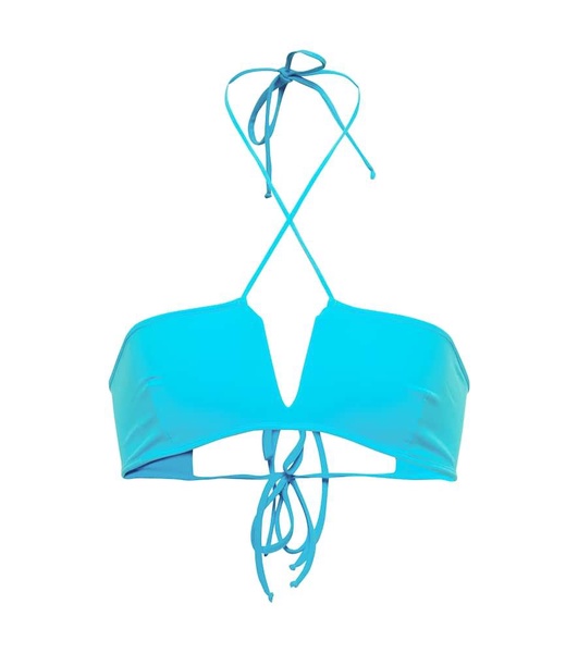 Halterneck bikini top