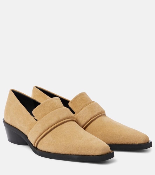 Bronco suede loafers