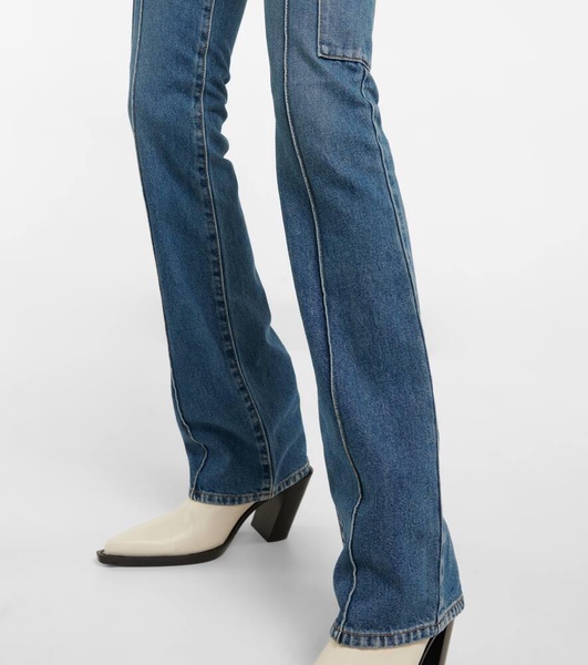 Genadio low-rise flared jeans