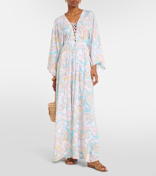 Natalie printed kaftan  